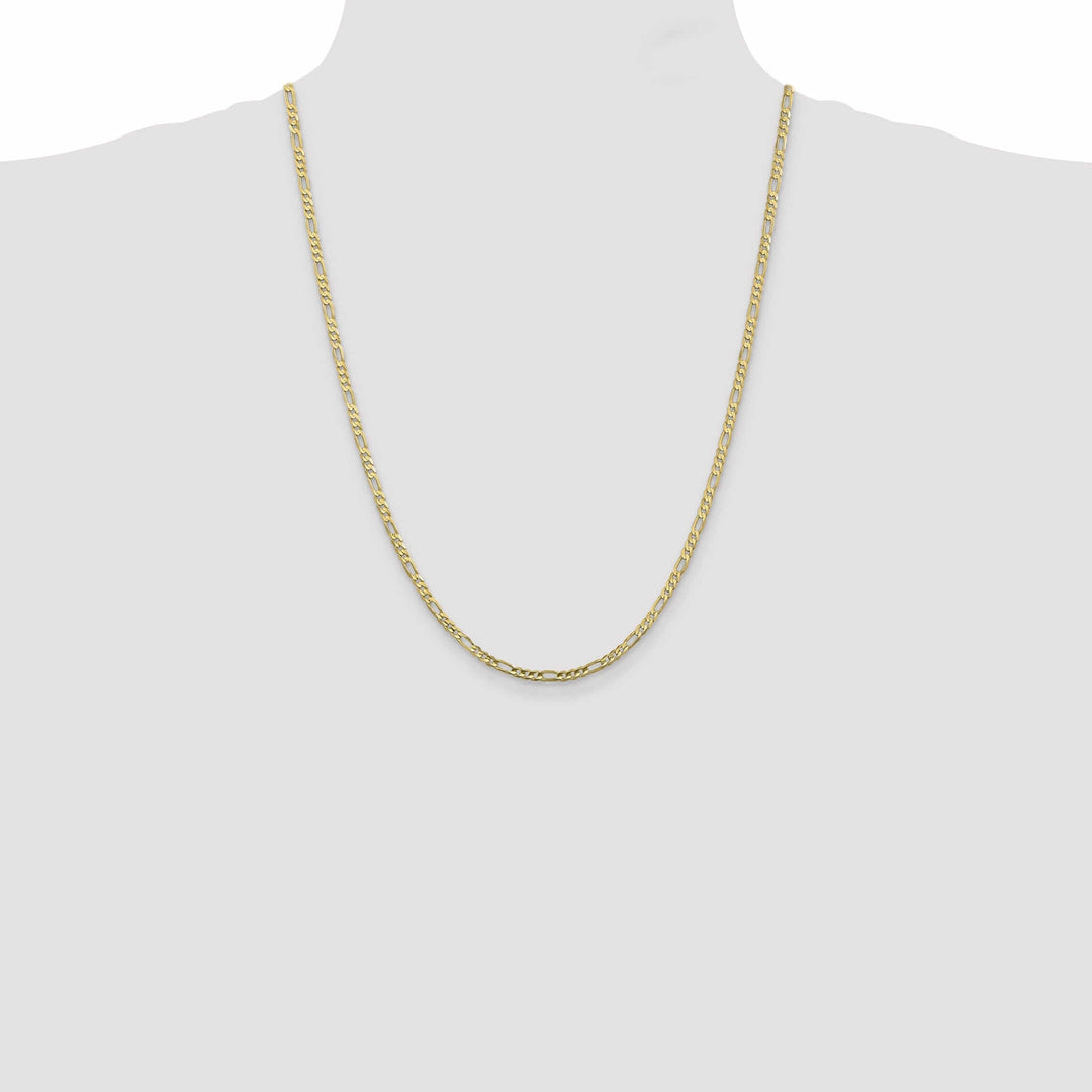 Lovely Rita's Chains 10k Yellow Gold 3.0MM Figaro Chain