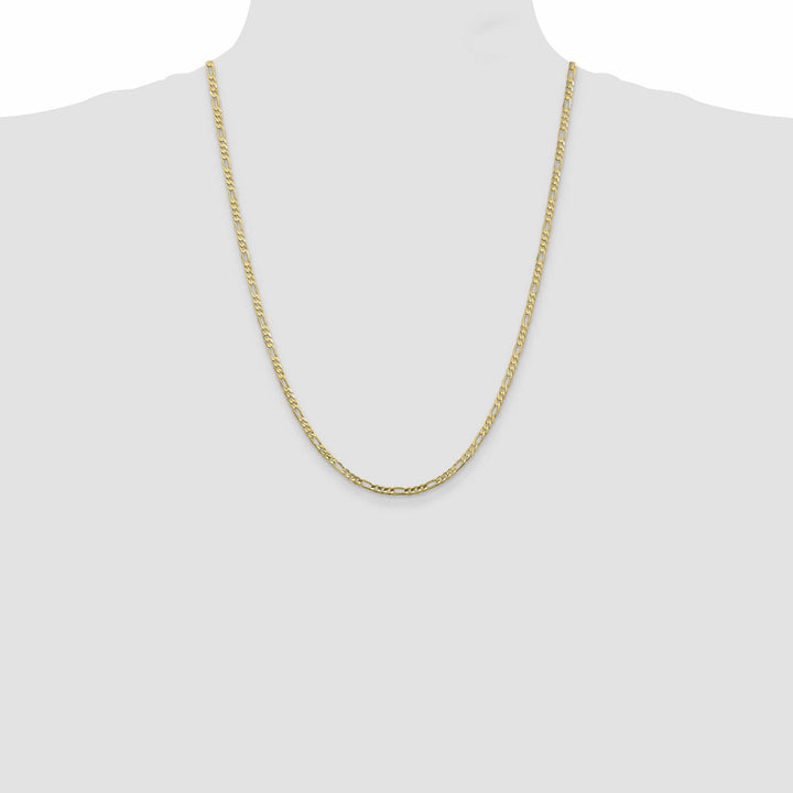 Lovely Rita's Chains 10k Yellow Gold 3.0MM Figaro Chain