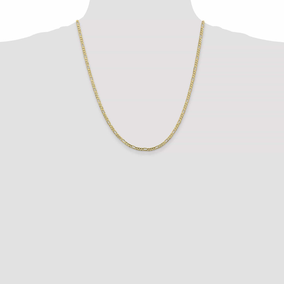 Lovely Rita's Chains 10k Yellow Gold 3.0MM Figaro Chain