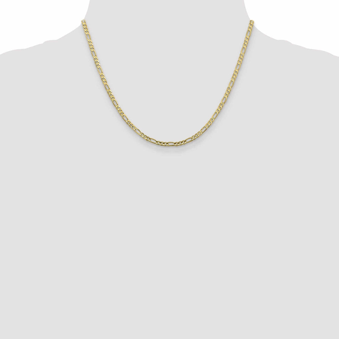 Lovely Rita's Chains 10k Yellow Gold 3.0MM Figaro Chain
