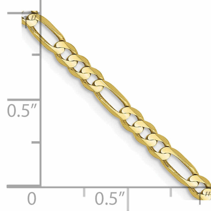 Lovely Rita's Chains 10k Yellow Gold 3.0MM Figaro Chain