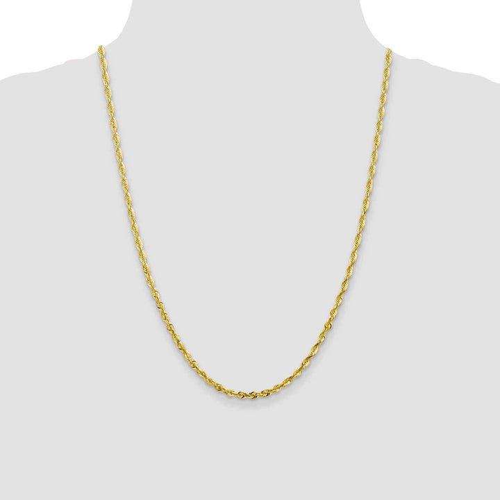 Lovely Rita's Chains 10k Yellow Gold 3.5m D.C Lightweight Rope Chain
