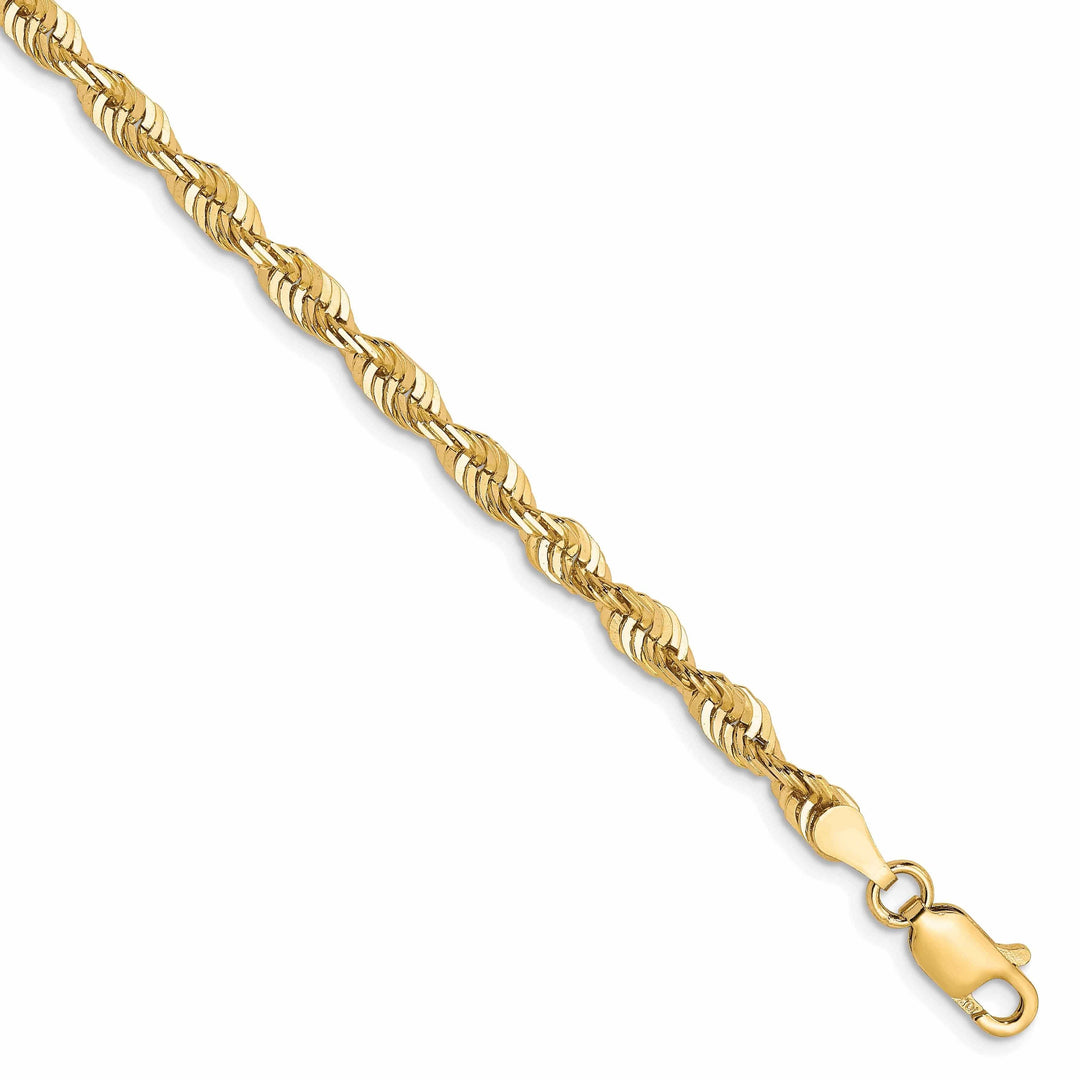 Lovely Rita's Chains 10k Yellow Gold 3.5m D.C Lightweight Rope Chain