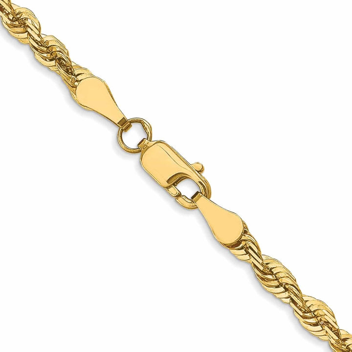 Lovely Rita's Chains 10k Yellow Gold 3.5m D.C Lightweight Rope Chain