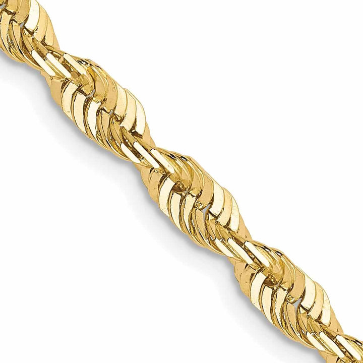 Lovely Rita's Chains 10k Yellow Gold 3.5m D.C Lightweight Rope Chain