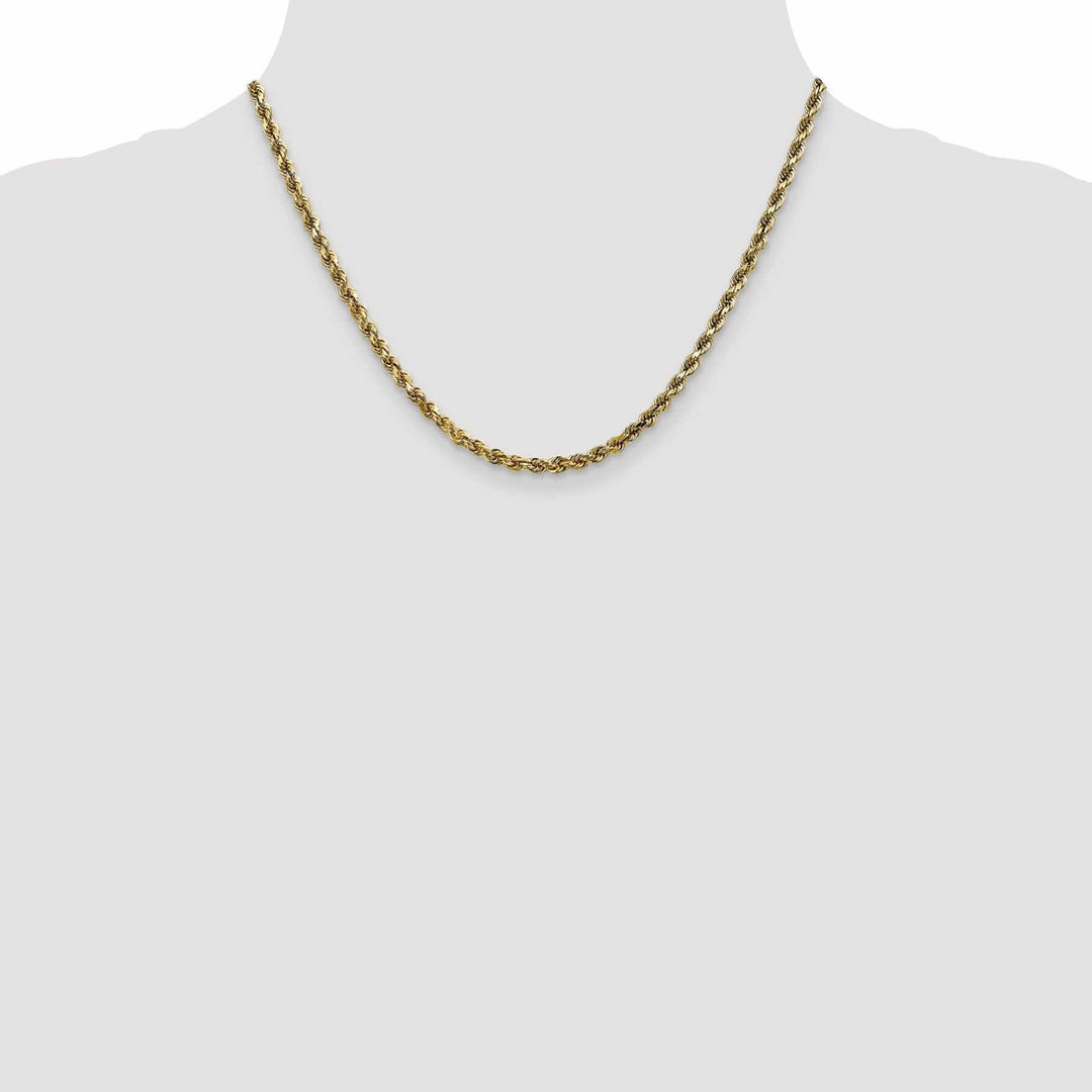 Lovely Rita's Chains 10k Yellow Gold 3.5mm D.C Rope Chain