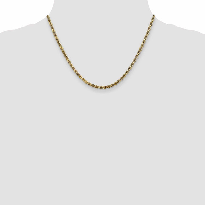 Lovely Rita's Chains 10k Yellow Gold 3.5mm D.C Rope Chain