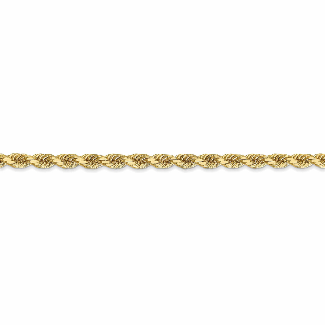 Lovely Rita's Chains 10k Yellow Gold 3.5mm D.C Rope Chain