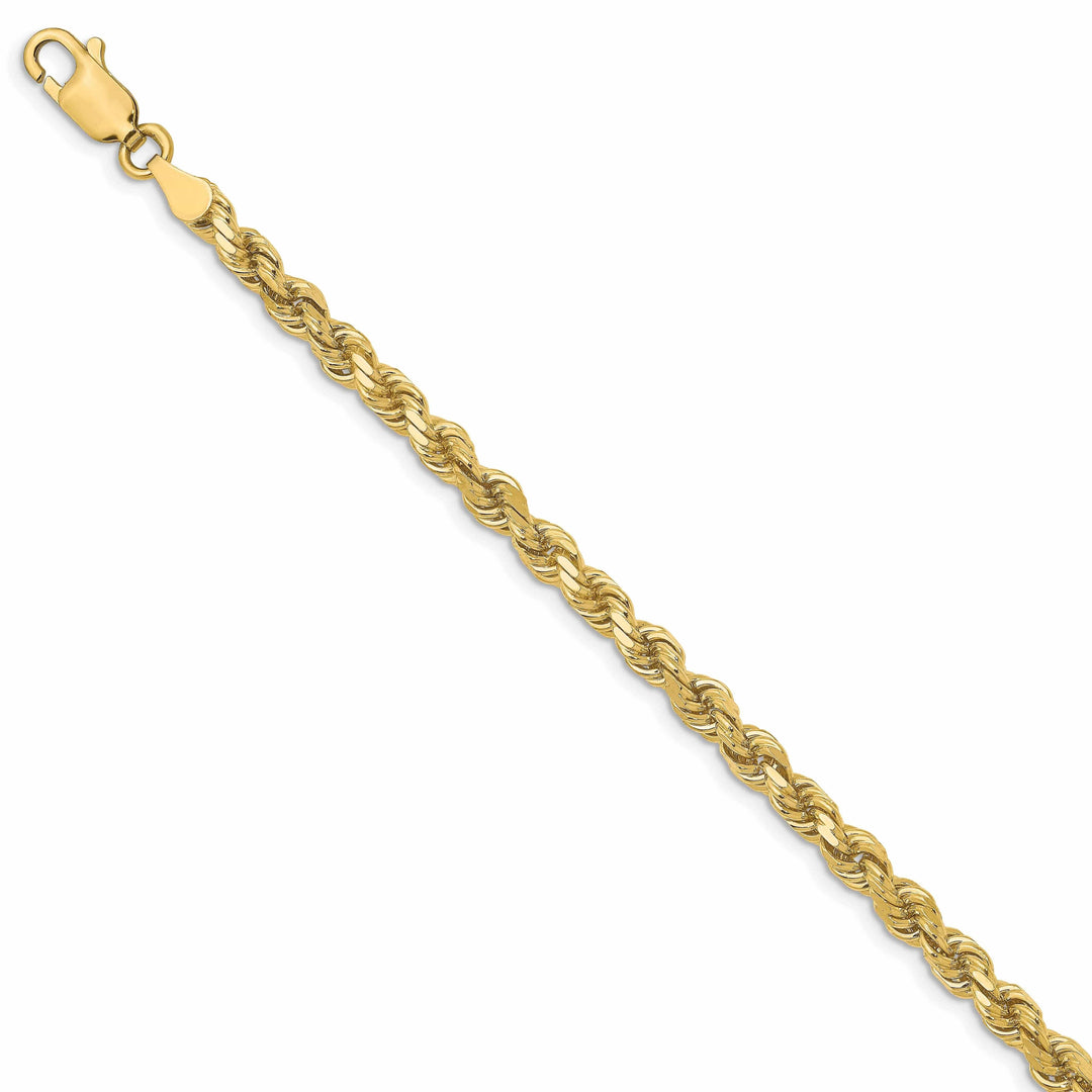 Lovely Rita's Chains 10k Yellow Gold 3.5mm D.C Rope Chain