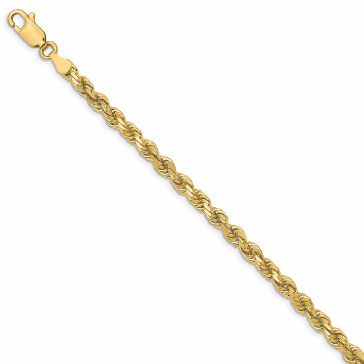 Lovely Rita's Chains 10k Yellow Gold 3.5mm D.C Rope Chain