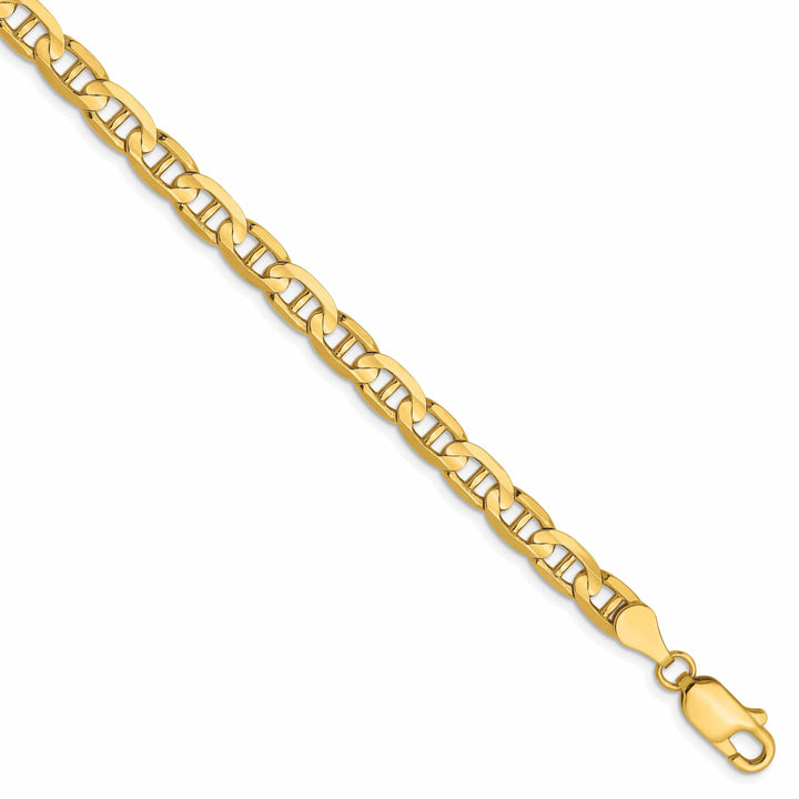 Lovely Rita's Chains 10k Yellow Gold 4.5mm Concave Anchor Chain