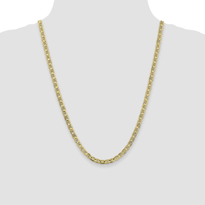 Lovely Rita's Chains 10k Yellow Gold 4.5mm Concave Anchor Chain
