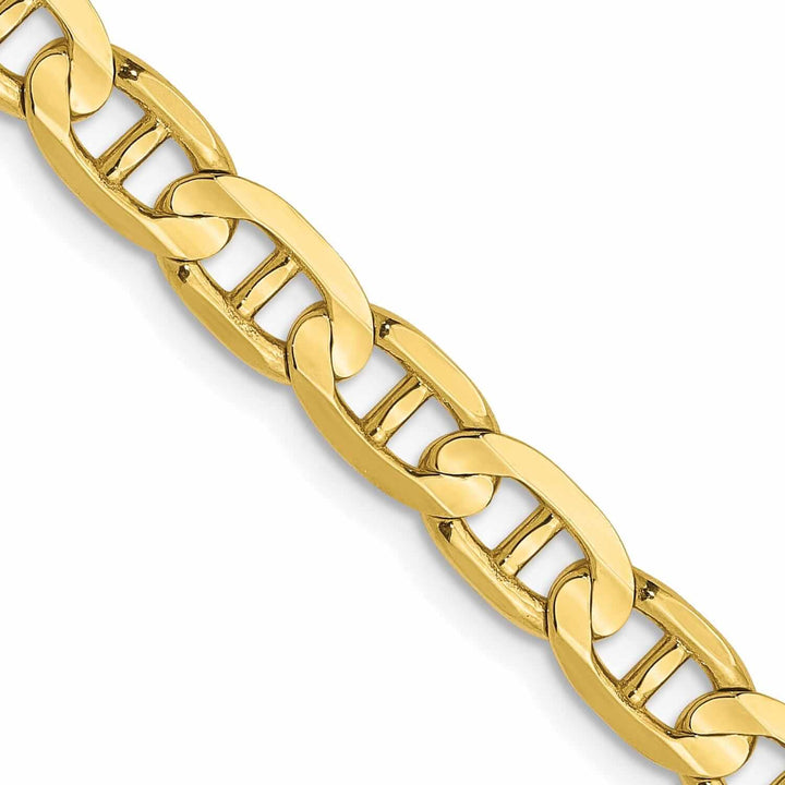 Lovely Rita's Chains 10k Yellow Gold 4.5mm Concave Anchor Chain
