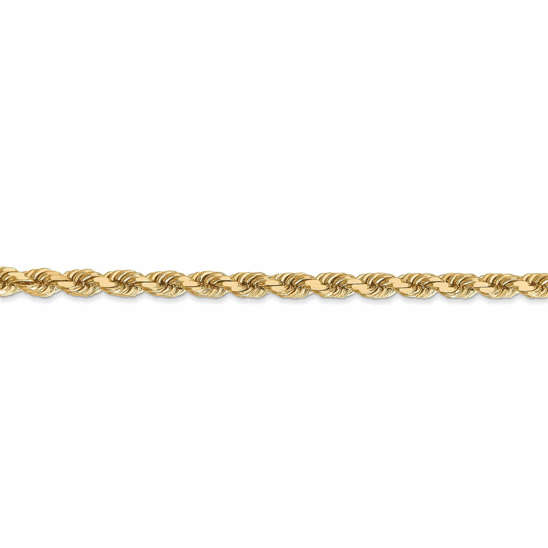 Lovely Rita's Chains 10k Yellow Gold 4mm D.C Rope Chain