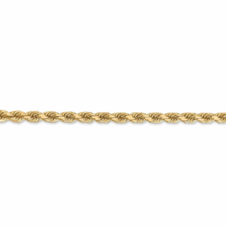 Lovely Rita's Chains 10k Yellow Gold 4mm D.C Rope Chain