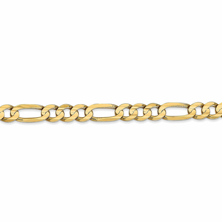 Lovely Rita's Chains 10k Yellow Gold 5.25mm Concave Figaro Chain