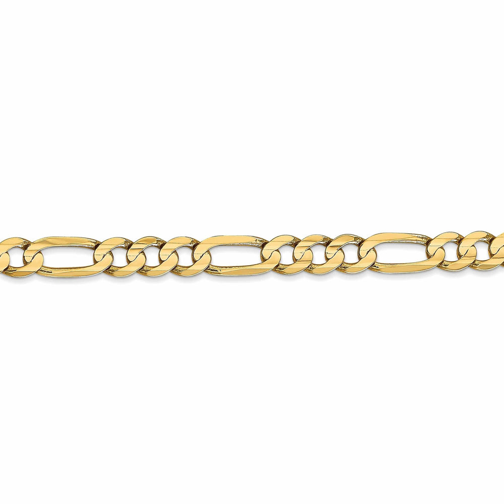 Lovely Rita's Chains 10k Yellow Gold 5.25mm Concave Figaro Chain