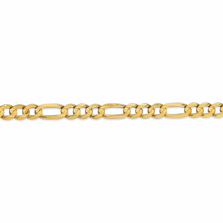Lovely Rita's Chains 10k Yellow Gold 6.0mm Concave Figaro Chain