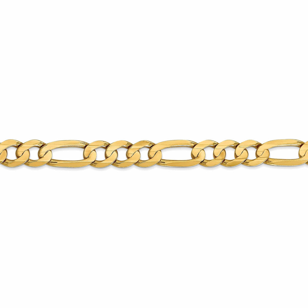 Lovely Rita's Chains 10k Yellow Gold 7.5mm Concave Figaro Chain