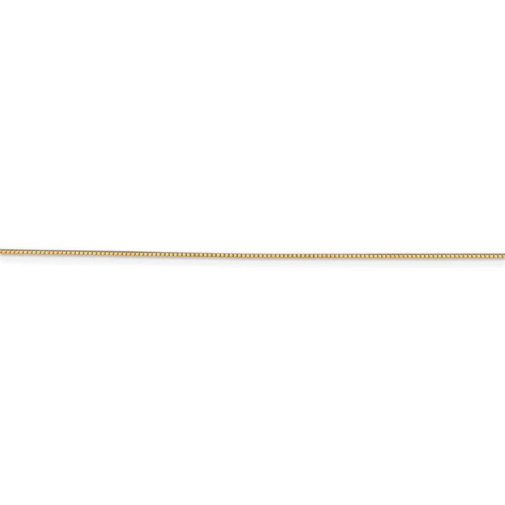 Lovely Rita's Chains 10k Yellow Gold .7 mm Box Chain