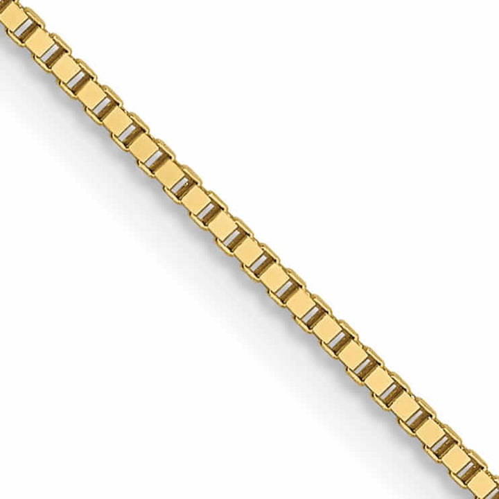 Lovely Rita's Chains 10k Yellow Gold .7 mm Box Chain