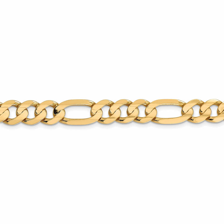 Lovely Rita's Chains 10k Yellow Gold 8.75mm Concave Figaro Chain