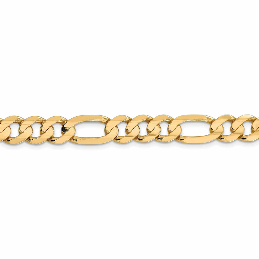 Lovely Rita's Chains 10k Yellow Gold 8.75mm Concave Figaro Chain