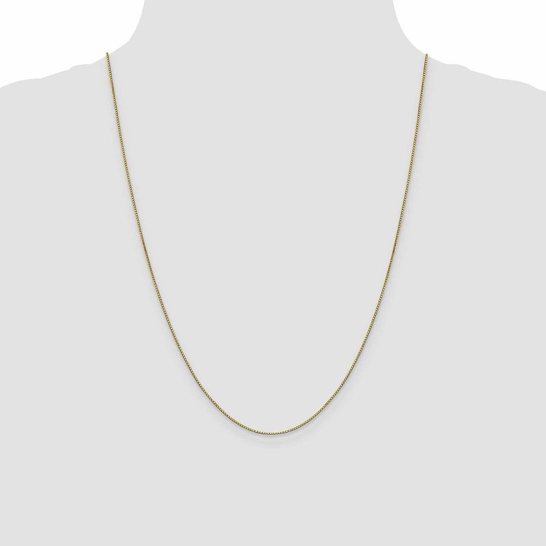 Lovely Rita's Chains 10k Yellow Gold .8 mm Box Chain
