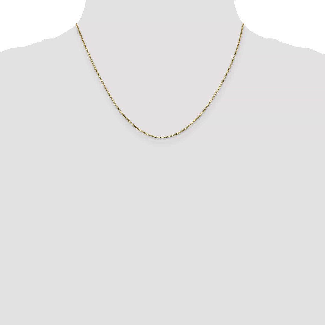 Lovely Rita's Chains 10k Yellow Gold .8 mm Box Chain
