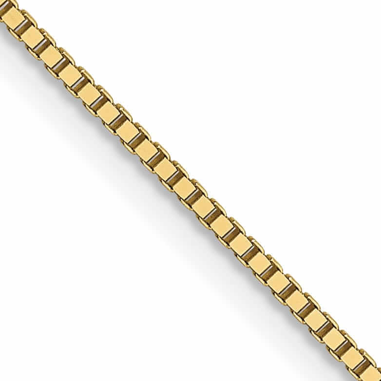 Lovely Rita's Chains 10k Yellow Gold .8 mm Box Chain