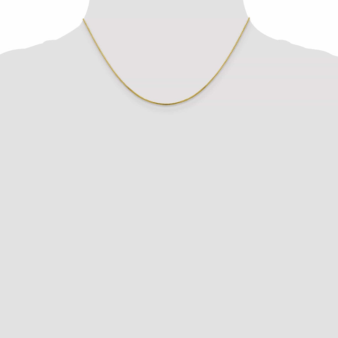 Lovely Rita's Chains 10k Yellow Gold .95 mm Octagonal Sparkle Box