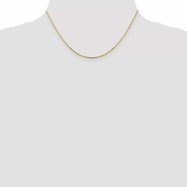 Lovely Rita's Chains 10k Yellow Gold .95 mm Octagonal Sparkle Box