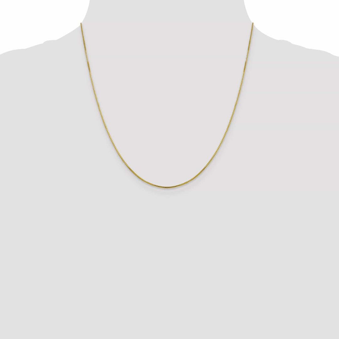 Lovely Rita's Chains 10k Yellow Gold .95 mm Octagonal Sparkle Box