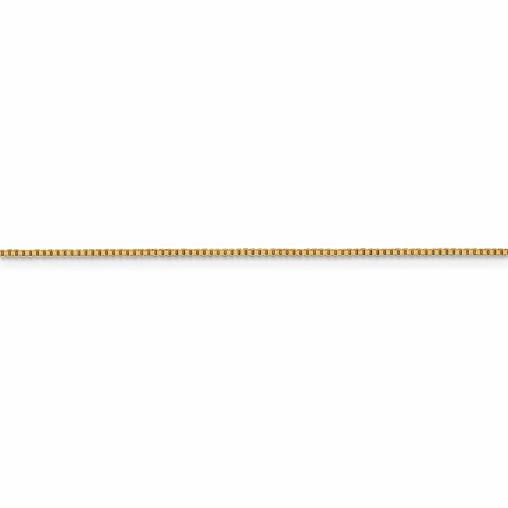 Lovely Rita's Chains 10k Yellow Gold .95 mm Octagonal Sparkle Box