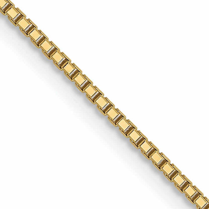 Lovely Rita's Chains 10k Yellow Gold .95 mm Octagonal Sparkle Box