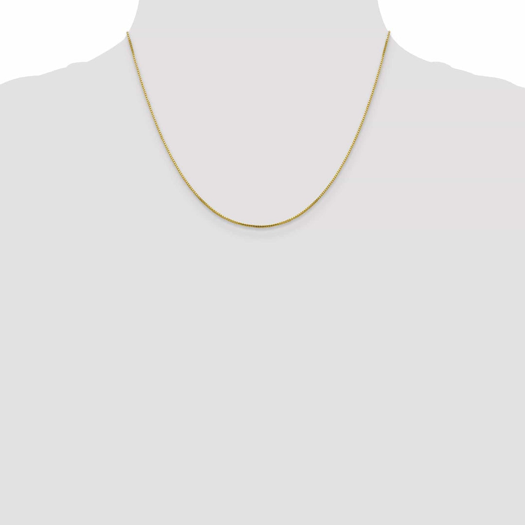 Lovely Rita's Chains 10k Yellow Gold .95 mm Octagonal Sparkle Box