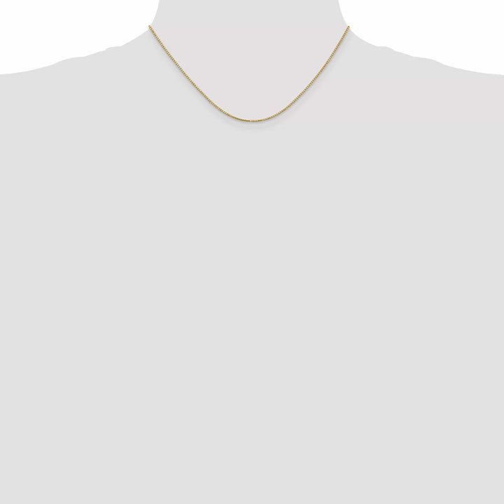 Lovely Rita's Chains 10k Yellow Gold Box Chain 1.10MM