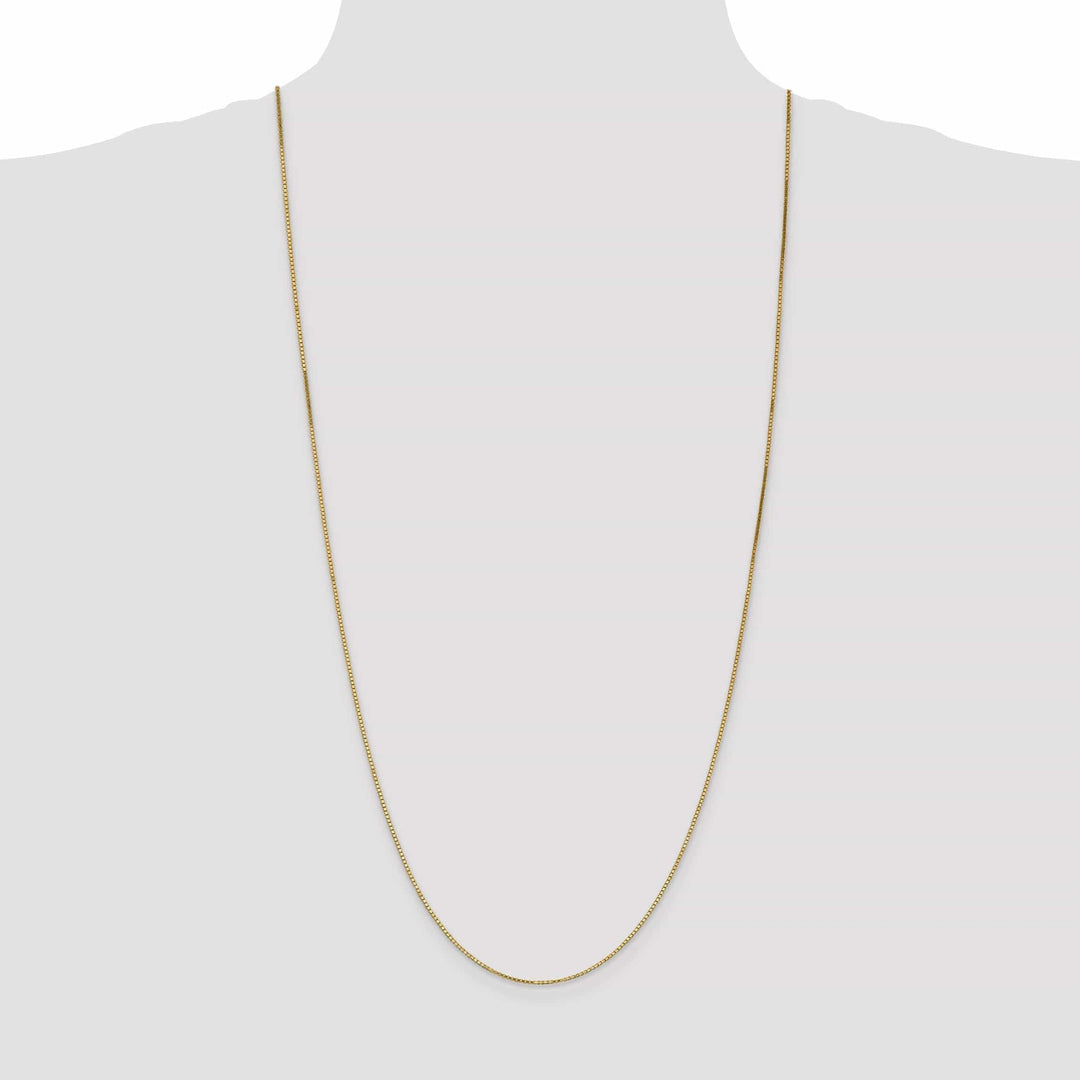 Lovely Rita's Chains 10k Yellow Gold Box Chain 1.10MM