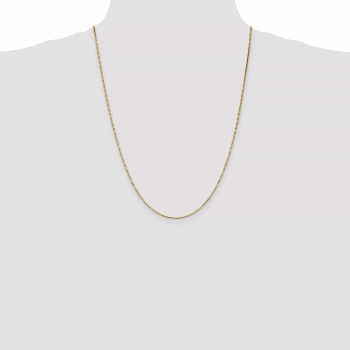 Lovely Rita's Chains 10k Yellow Gold Box Chain 1.10MM