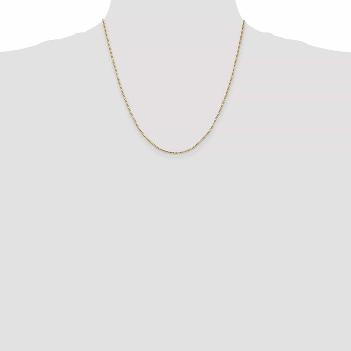 Lovely Rita's Chains 10k Yellow Gold Box Chain 1.10MM