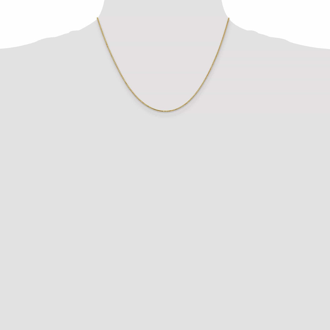 Lovely Rita's Chains 10k Yellow Gold Box Chain 1.10MM
