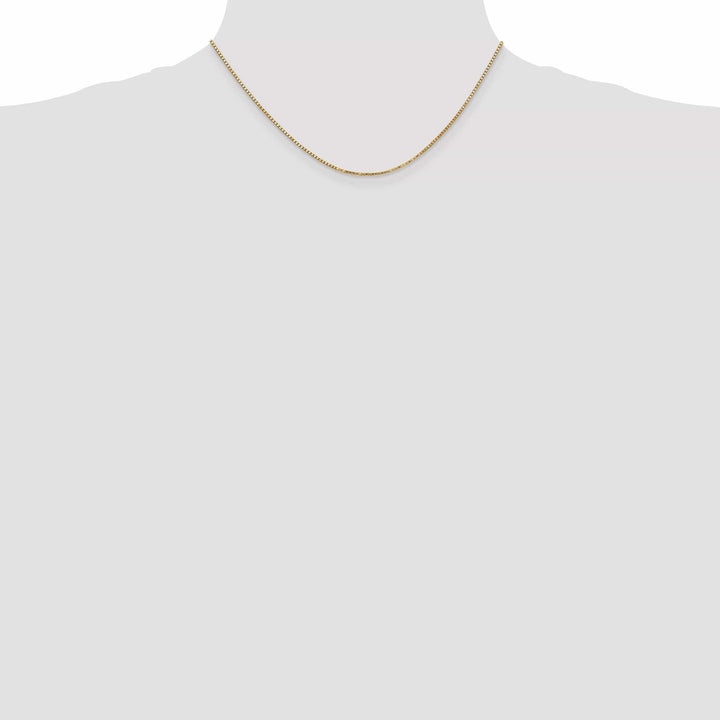 Lovely Rita's Chains 10k Yellow Gold Box Chain 1.25MM