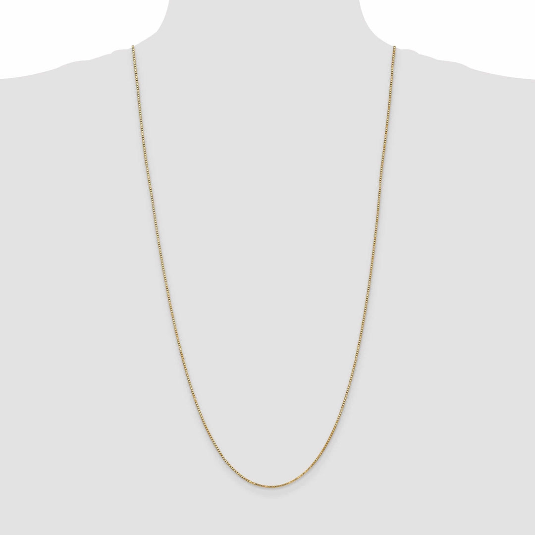 Lovely Rita's Chains 10k Yellow Gold Box Chain 1.25MM