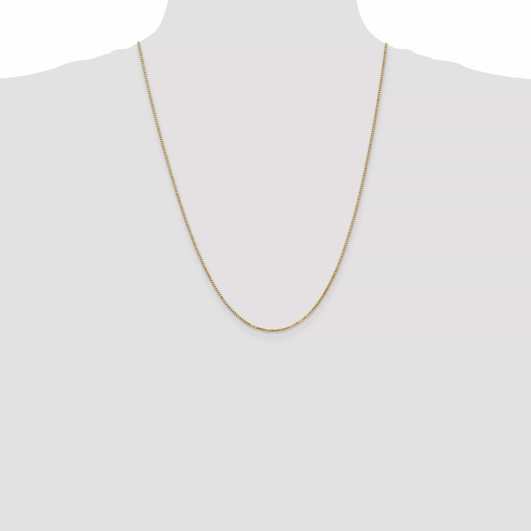 Lovely Rita's Chains 10k Yellow Gold Box Chain 1.25MM