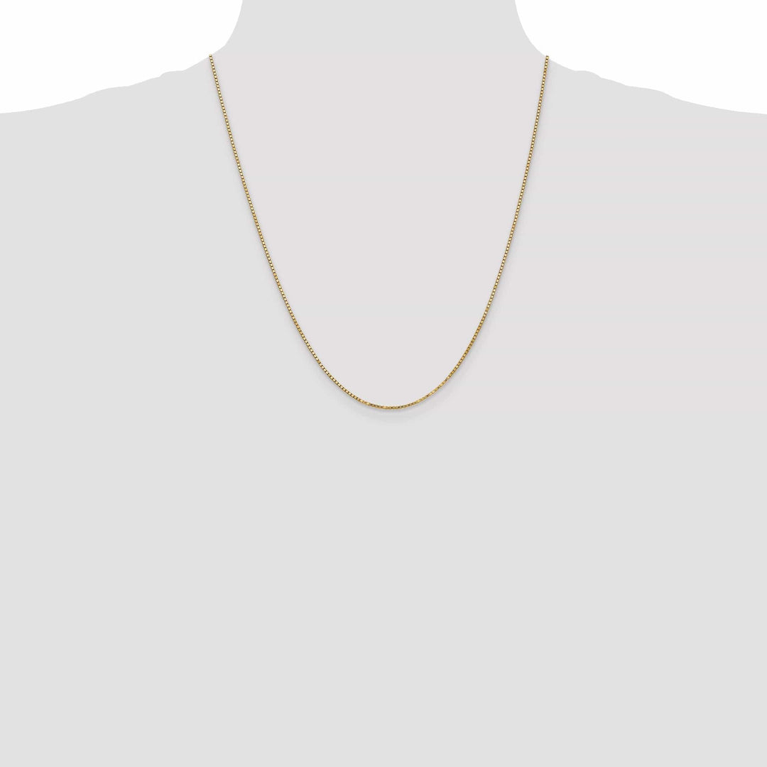 Lovely Rita's Chains 10k Yellow Gold Box Chain 1.25MM