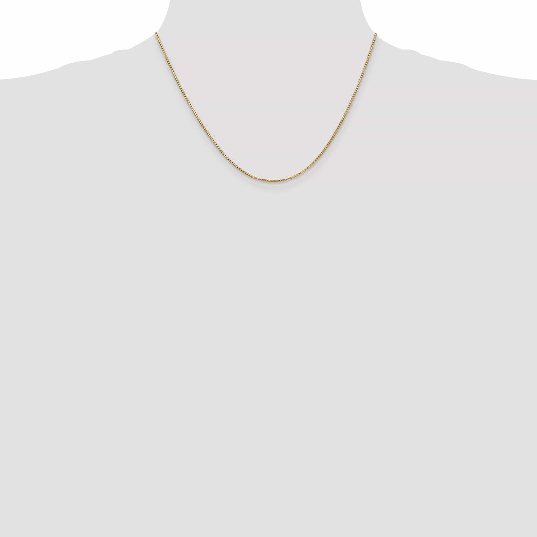 Lovely Rita's Chains 10k Yellow Gold Box Chain 1.25MM