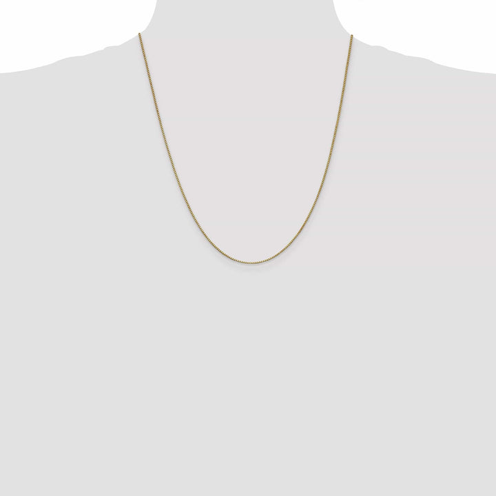 Lovely Rita's Chains 10k Yellow Gold Box Chain 1MM