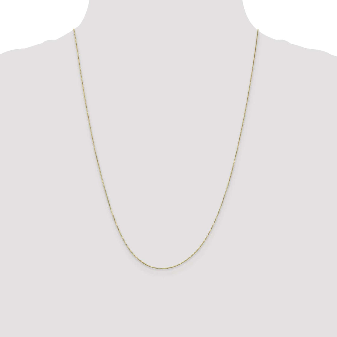 Lovely Rita's Chains 10k Yellow Gold Box Chain .5MM
