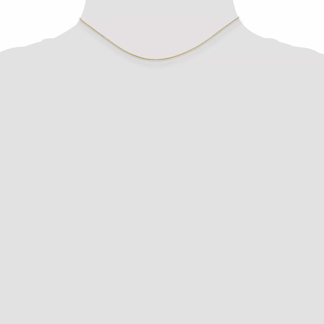 Lovely Rita's Chains 10k Yellow Gold Box Chain .5MM