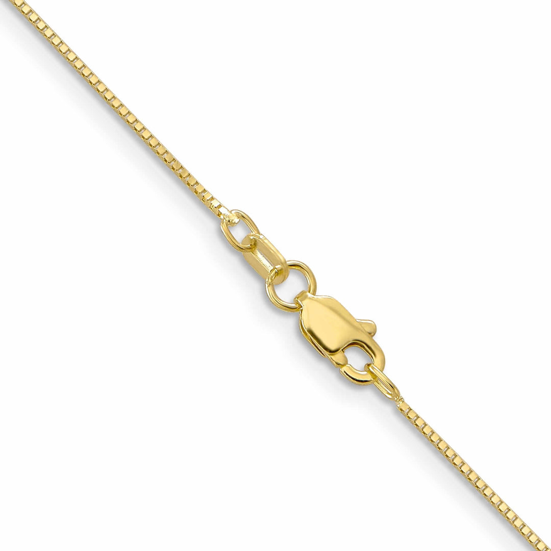 Lovely Rita's Chains 10k Yellow Gold Box Chain .7MM wide